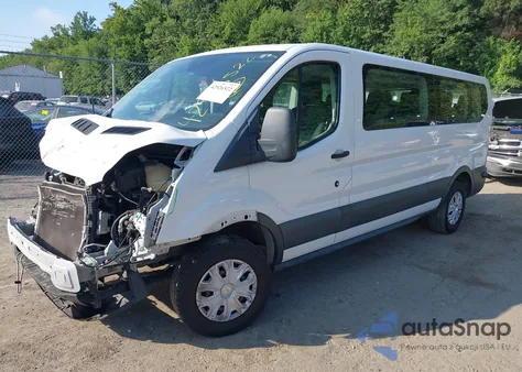 2018 Ford Transit-350 Xlt from USA, damaged, VIN 1FBZX2ZM6JKA43093